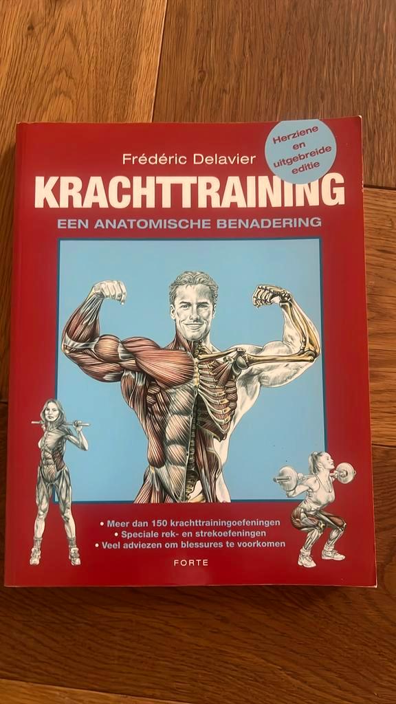Krachttraining Frederic Delavier, Boeken, Wetenschap, Nieuw, Ophalen of Verzenden