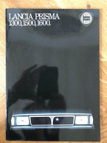 Lancia Prisma folder 1983 beschikbaar voor biedingen