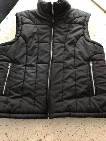 Zwarte bodywarmer 