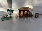 Playmobil safari hut met leeuw, Ophalen of Verzenden, Zo goed als nieuw