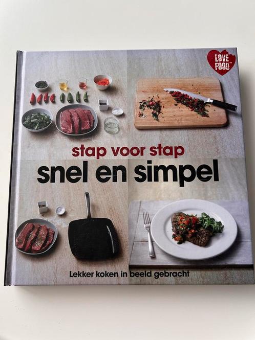 Kookboek Stap Voor Stap Snel & Simpel – Zo Goed Als Nieuw, Boeken, Kookboeken, Zo goed als nieuw, Ophalen of Verzenden
