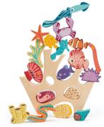 Stapelspeelgoed Hout Koraal Zeedieren Tender Leaf Toys, Kinderen en Baby's, Speelgoed | Houten speelgoed, Nieuw, Overige typen
