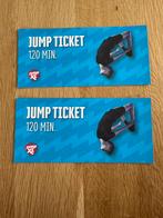 Jou Jump! Spijkenisse jump XL vrijkaart 2x 120min digitaal, Tickets en Kaartjes, Kortingen en Cadeaubonnen, Twee personen, Kortingsbon