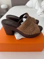Mace Vrouwen Leren Slippers Maat 40, Mace, Bruin, Zo goed als nieuw, Sandalen of Muiltjes
