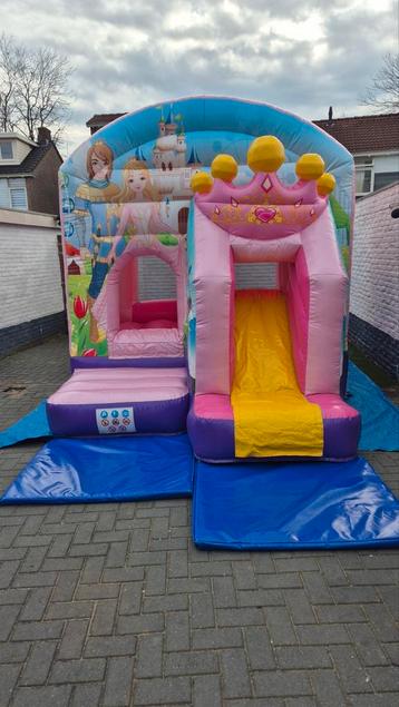 Springkussen prinsessen te huur. beschikbaar voor biedingen