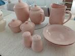 Roze servies onderdelen Le Cote Sud Riviera Maison, Ophalen of Verzenden, Zo goed als nieuw, Overige stijlen