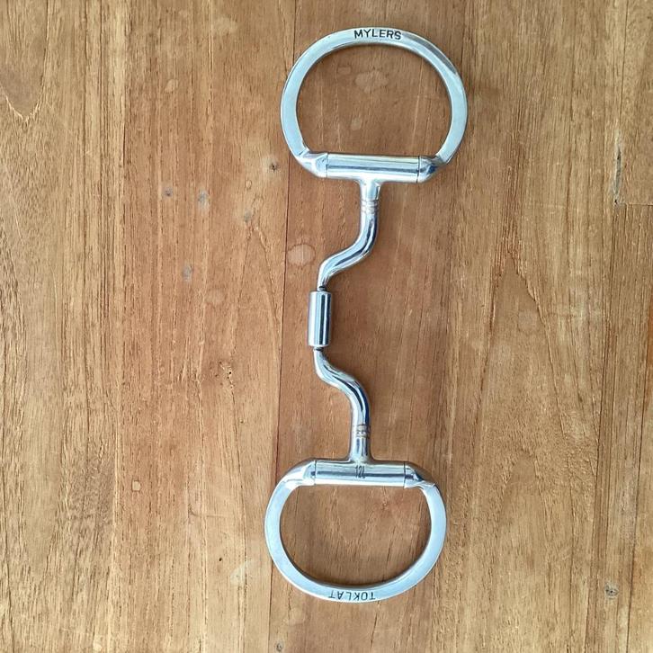 Myler bit level 3, Dieren en Toebehoren, Paarden en Pony's | Hoofdstellen en Tuigage, Zo goed als nieuw, Dressuur, Ophalen of Verzenden