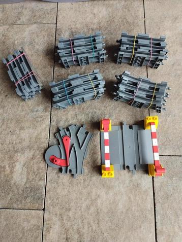 partij legpartij lego duplo rails. beschikbaar voor biedingen