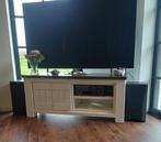 Echt als nieuw!! TV meubel. 130 x 45 x 55. Wit massief hout., Huis en Inrichting, Kasten | Televisiemeubels, Ophalen, 100 tot 150 cm