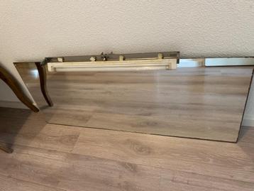Gratis spiegel 110x46 cm (lamp stuk)