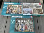 3 Anton Pieck puzzels, 1000 stukjes., Ophalen of Verzenden, 500 t/m 1500 stukjes, Zo goed als nieuw, Legpuzzel