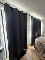 Verduisterende gordijnen + roede + extra toebehoren, Ophalen, 100 tot 150 cm, 200 cm of meer, Nieuw