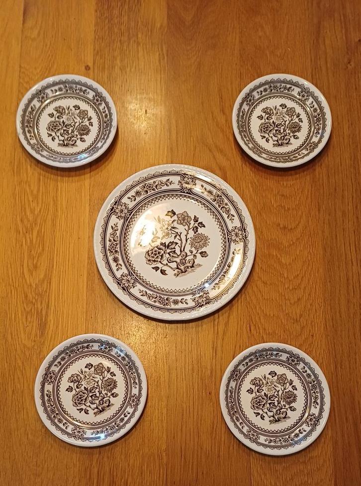 Woods & Sons Burslem Servies, Huis en Inrichting, Woonaccessoires | Schalen en Manden, Gebruikt, Schaal, Rond, Porselein of Keramiek