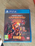 Minecraft dungeons heroes edition voor de playstation 4, Spelcomputers en Games, S, Ophalen of Verzenden, Zo goed als nieuw, S