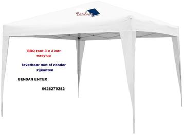 partytent 3x3 mtr pe easyup barbecue party tent bensan enter beschikbaar voor biedingen