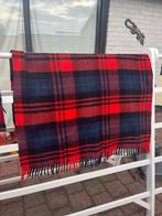 Vintage Wollen Deken - 138x96 cm, Gebruikt, ., Ophalen of Verzenden, .