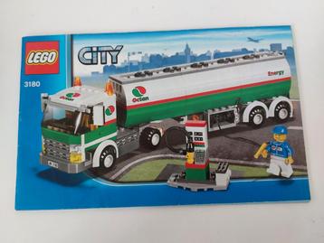 Lego City 3180 Tank Truck / vrachtwagen beschikbaar voor biedingen