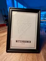 WIJCK Wittevrouwen (Utrecht) poster met lijst, Ophalen of Verzenden