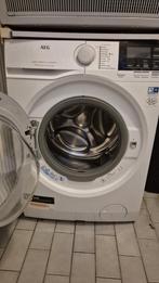 AEG Wasmachine en Droger Set, Witgoed en Apparatuur, Ophalen, Gebruikt, Voorlader, 85 tot 90 cm