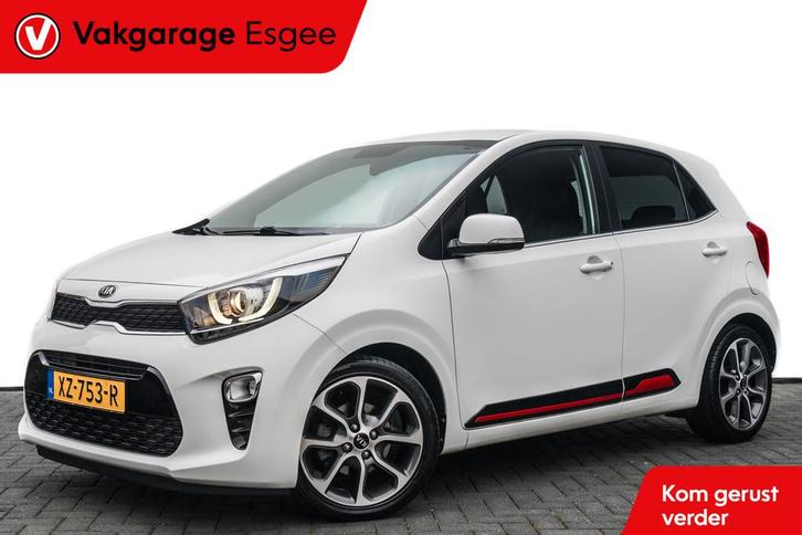 Kia Picanto 1.0 CVVT Design Edition | 5 DRS | Leer | Ned Aut, Auto's, Kia, Bedrijf, Te koop, Picanto, ABS, Airbags, Airconditioning