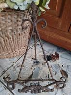 Oude metalen kleine schildersezel, Ophalen of Verzenden, Gebruikt