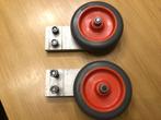 Maxima ladderwielen en aluminium houders voor o.a. Altrex, Ophalen of Verzenden, Zo goed als nieuw, Ladder, Opvouwbaar of Inschuifbaar