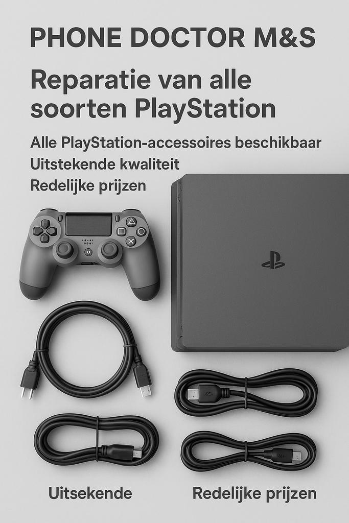 Reparatie nodig voor je PlayStation, Spelcomputers en Games, Spelcomputers | Sony PlayStation 4, Zo goed als nieuw, Slim, Ophalen of Verzenden