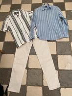 Broek met 2 overhemden/shirt maat 38/S, Kleding | Heren, Ophalen of Verzenden, Zo goed als nieuw, Maat 46 (S) of kleiner