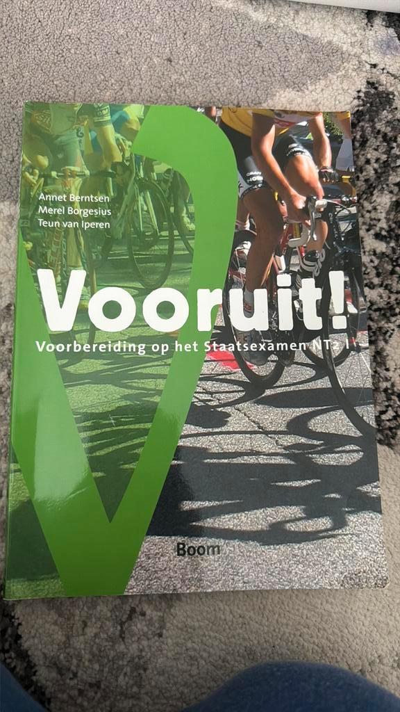 Annet Berntsen - Vooruit!, Boeken, Schoolboeken, Zo goed als nieuw, Nederlands, Overige niveaus, Ophalen of Verzenden