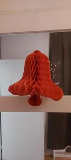 Vintage papieren kerstklok 28 cm hoog, Ophalen of Verzenden