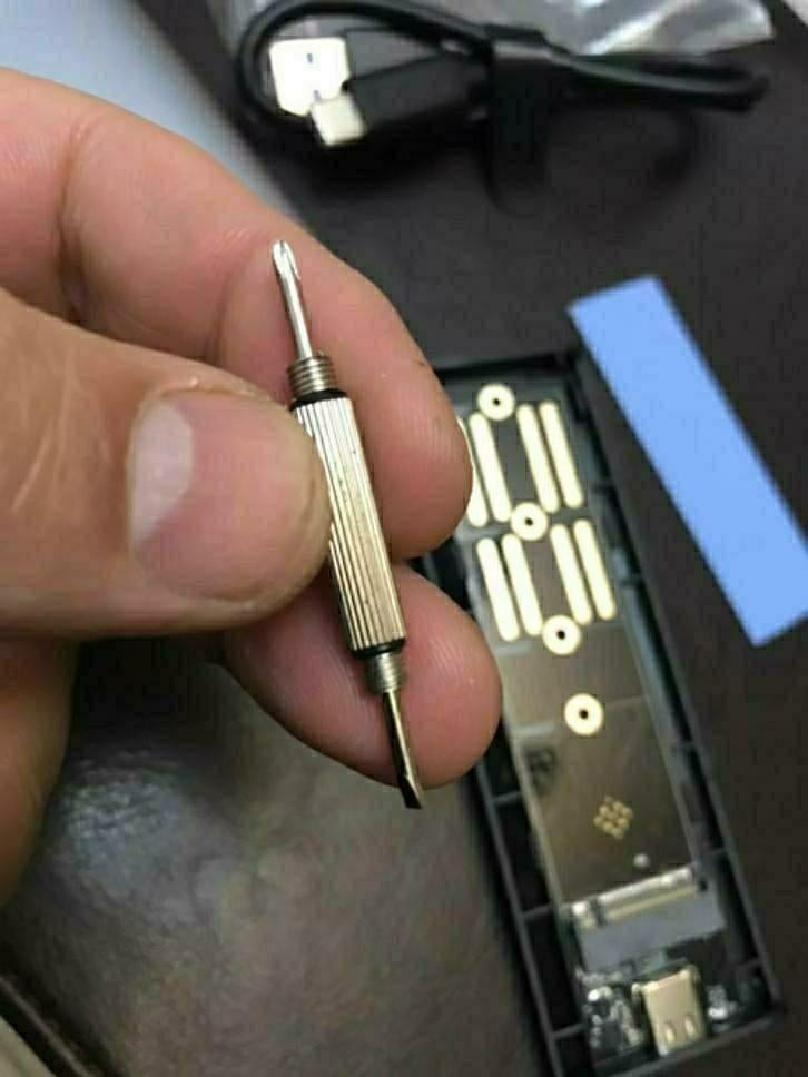 10GB/s M.2 NVMe naar USB behuizing in aluminium constructie, Computers en Software, Harde schijven, Intern, Nieuw, Ophalen of Verzenden