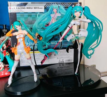 Hatsune Miku RACING scales set of 2 anime figure  beschikbaar voor biedingen