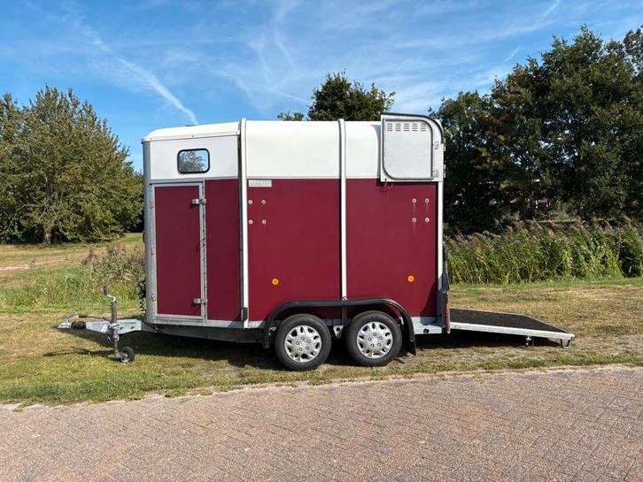 Ifor Williams 1.5 paards paardentrailer met voorlader, Dieren en Toebehoren, Paarden en Pony's | Trailers en Aanhangwagens, Gebruikt
