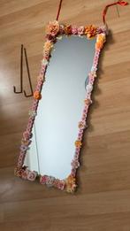 Te koop spiegel om aan deur te hangen, Huis en Inrichting, Woonaccessoires | Spiegels, Ophalen, Minder dan 50 cm, Zo goed als nieuw