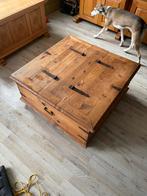 Geloogd Grenen Tafelkist 90x90x46, Ophalen of Verzenden