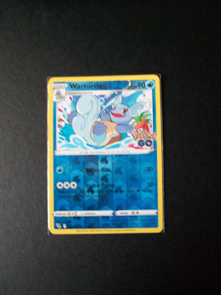8204: Nieuwe Pokemon GO kaart holofoil WARTORTLE   (016/078), Verzenden, Nieuw, Losse kaart, Foil