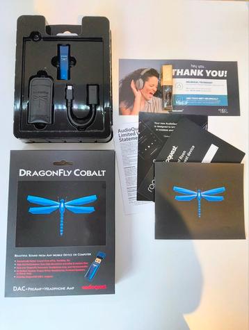 AudioQuest DragonFly Cobalt (mobiele D/A-converter) beschikbaar voor biedingen