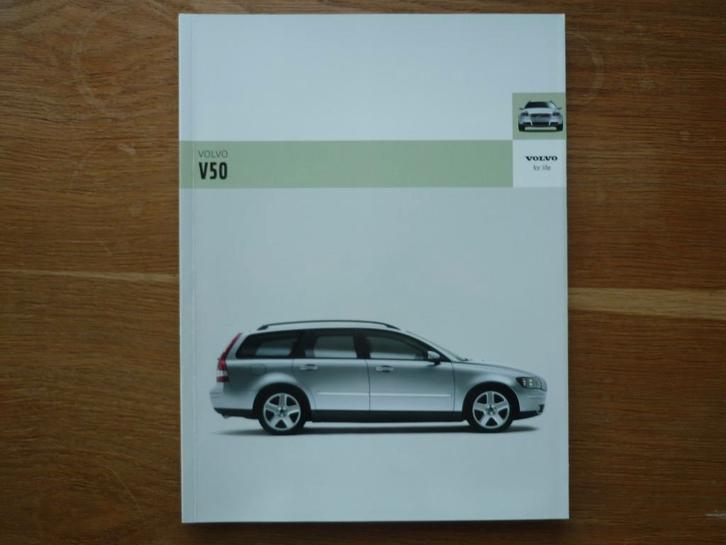 Volvo V50 + prijslijst (2005), Boeken, Auto's | Folders en Tijdschriften, Nieuw, Volvo, Verzenden