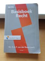 Basisboek Recht, Boeken, Ophalen of Verzenden, Zo goed als nieuw