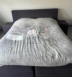 Boxspring inclusief 2 nachtkastjes, Huis en Inrichting, Slaapkamer | Boxsprings, Ophalen, Gebruikt, Overige kleuren, Tweepersoons