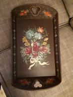 Hindeloopen stijl dienblad nostalgisch romantisch bruikbaar, Huis en Inrichting, Ophalen of Verzenden, Gebruikt, Rechthoekig, Hout