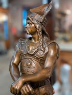 Antiek bronzen beeld 56 cm hoog €650, Antiek en Kunst, Ophalen