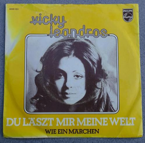 vicky leandros - du lasst mir meine welt, Cd's en Dvd's, Vinyl Singles, Zo goed als nieuw, Single, 7 inch, Ophalen of Verzenden