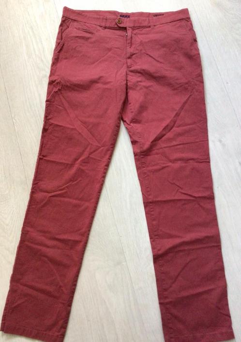 Herenbroek van Brax maat w31, Kleding | Heren, Broeken en Pantalons, Zo goed als nieuw, Maat 52/54 (L), Rood, Ophalen of Verzenden