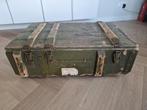 Authentieke Legerkist / Munitiekist, Huis en Inrichting, Woonaccessoires | Kisten, Ophalen, Gebruikt, 50 tot 100 cm, Metaal