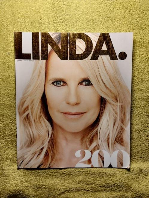 LINDA Maart 2021. Nr 200. o.a. Frederique van der Wal., Boeken, Tijdschriften en Kranten, Damesbladen, Ophalen of Verzenden