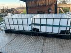 Ibc slowfeeder krat waterbak hooiruif regenton, Tuin en Terras, Regentonnen, 150 liter of meer, Ophalen, Zo goed als nieuw, Kunststof