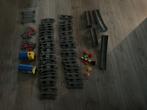 Duplo partij, rails met locomotief, bruggen, overgang zgan, Ophalen of Verzenden, Zo goed als nieuw, Duplo