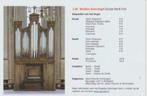 Sponsorkaart J.W. Walker koororgel Elst, Verzamelen, Verzenden, 1980 tot heden, Ongelopen, Gelderland