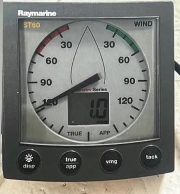 Raymarine ST60 windinstrument goede staat beschikbaar voor biedingen